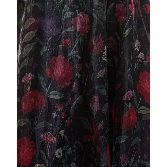 Rene Ruiz WomensFloral Gown, Red